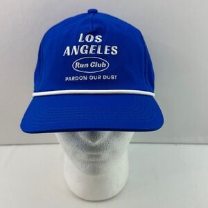 Los Angeles Run Club Hat Cap Blue Rope Snapback Pardon‎ Our Dust NEOT